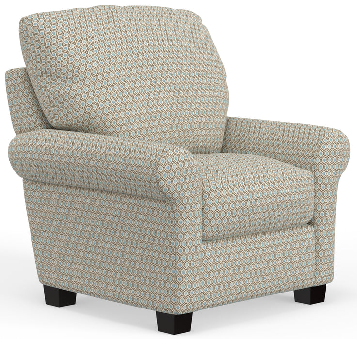 Jackson Furniture - Magnolia Accent Chair in Sky - 2201-27-SKY - GreatFurnitureDeal