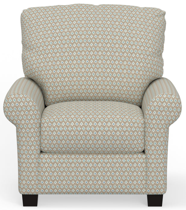 Jackson Furniture - Magnolia Accent Chair in Sky - 2201-27-SKY - GreatFurnitureDeal