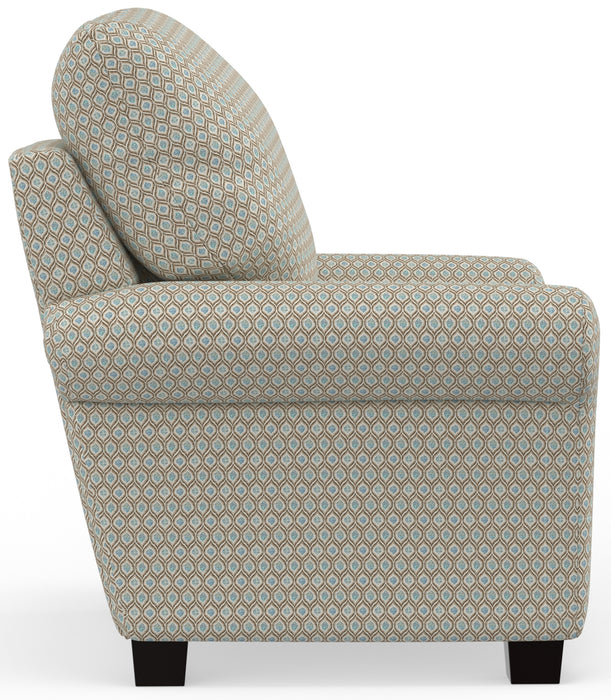 Jackson Furniture - Magnolia Accent Chair in Sky - 2201-27-SKY - GreatFurnitureDeal