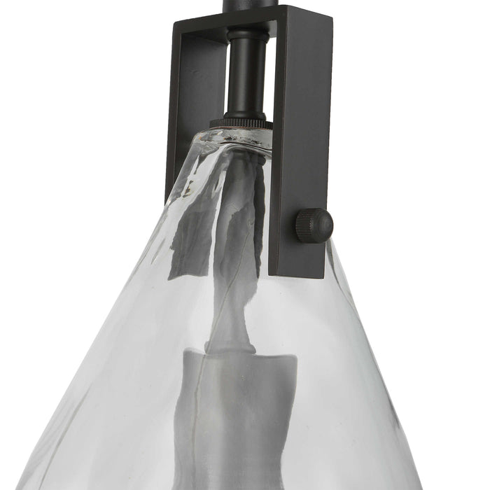 Uttermost - Campester 1 Light Watered Glass Mini Pendant - 22049 - GreatFurnitureDeal