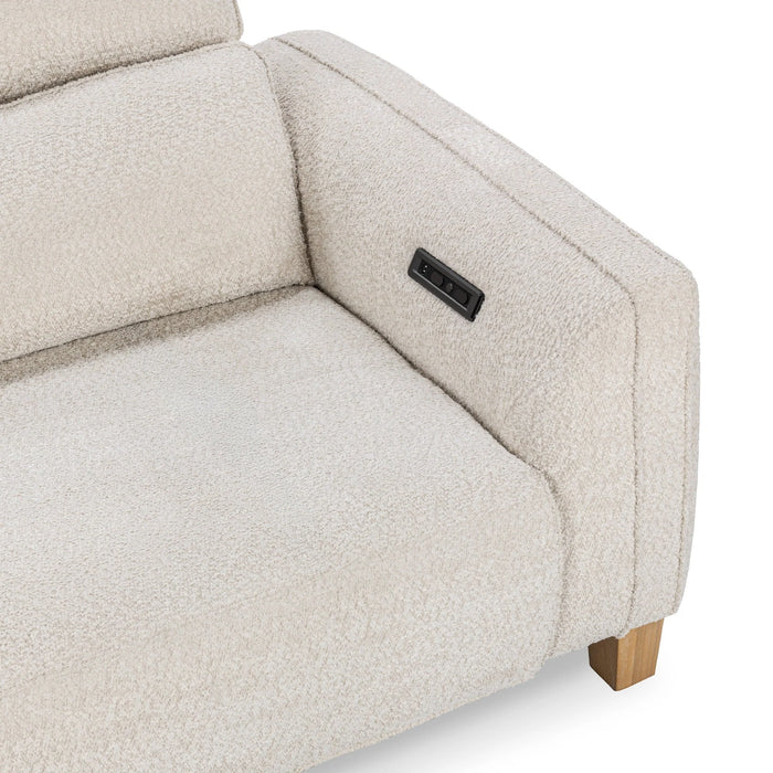 Classic Home - Conway Reclining Sofa in Ivory - 2205SF11