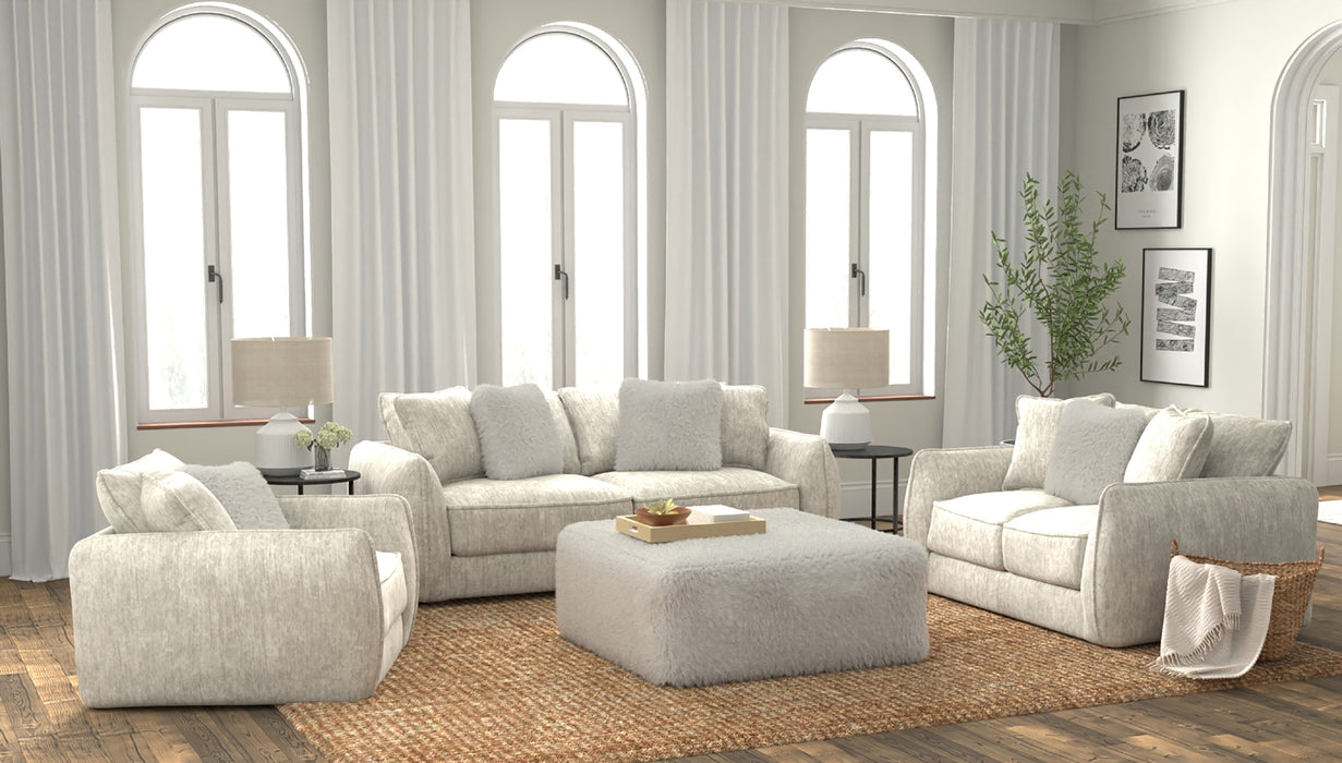 Jackson Furniture - Bankside Loveseat in Parchment - 2206-02-PARCHMENT-MTO - GreatFurnitureDeal