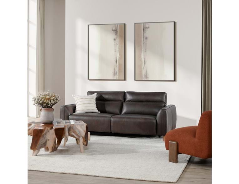 Classic Home - Conway 2 Piece Power Recliner Sofa Brown - 2206SF11 - GreatFurnitureDeal