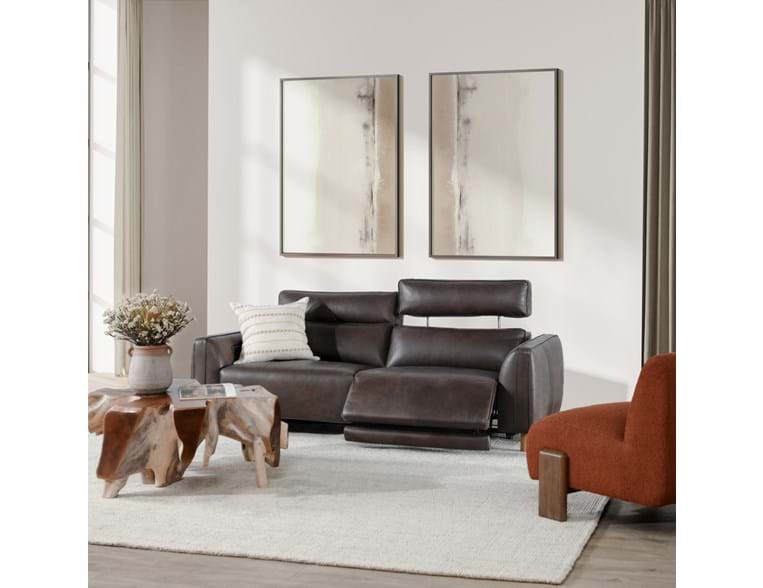 Classic Home - Conway 2 Piece Power Recliner Sofa Brown - 2206SF11 - GreatFurnitureDeal