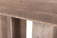 Meridian Furniture - Verona 60" Natural Marble Dining Table (3 Boxes) - 220Travertine-DT60 - GreatFurnitureDeal