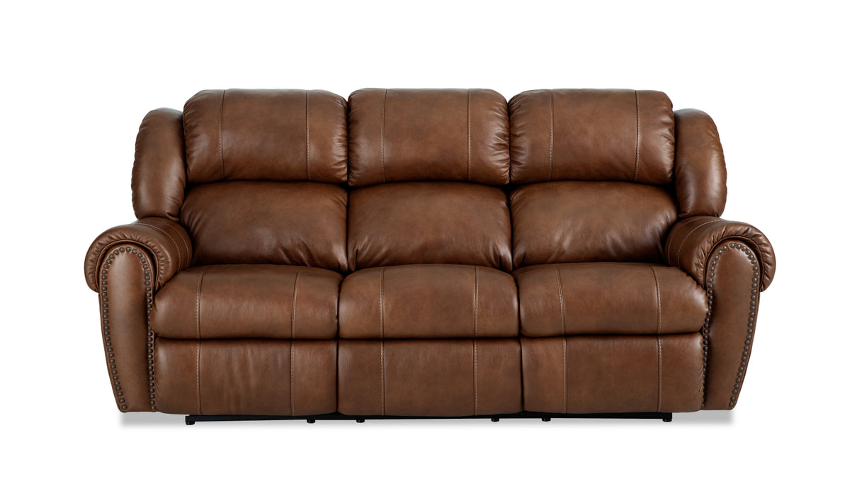 Motion Ease -  Hollis Manual Sofa in Brown - 222-30-15