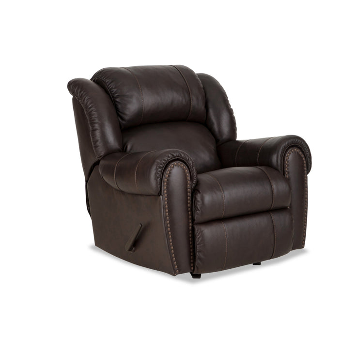 Motion Ease -  Hollis Manual Rocker Recliner in Brown - 222-91-21