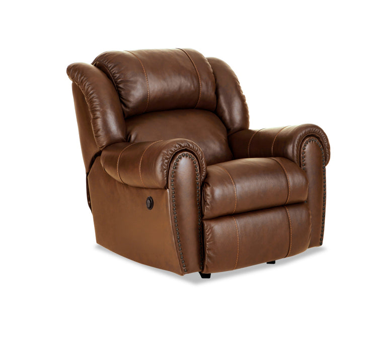 Motion Ease - Hollis Power Rocking Recliner in Brown - 222-98-15