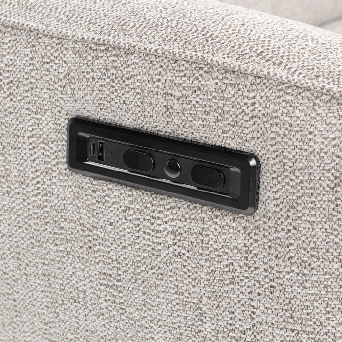 Classic Home - Ostend Power Recliner in Gray - 2221RE12