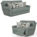 Catnapper - Kellen 2 Piece Lay Flat Reclining Sofa Set in Woodlands - 1131-32-WOOD - GreatFurnitureDeal