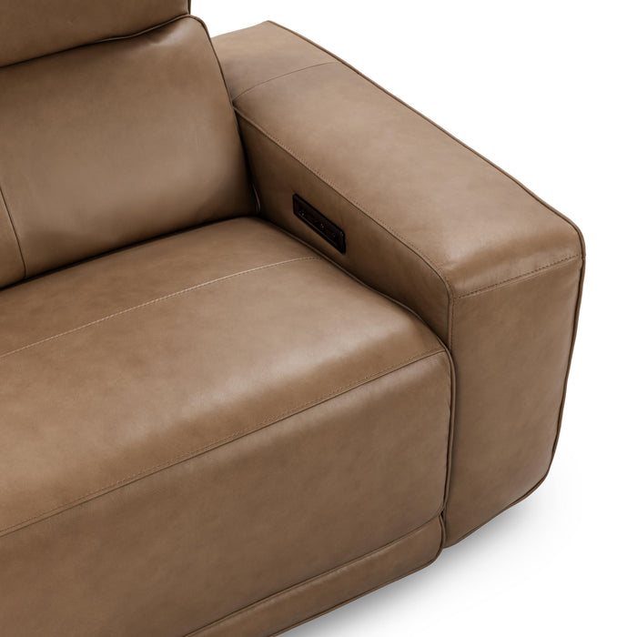 Classic Home - Kadon Zero Gravity Power Recliner Upholstered Leather Sofa - 2222SF11 - GreatFurnitureDeal