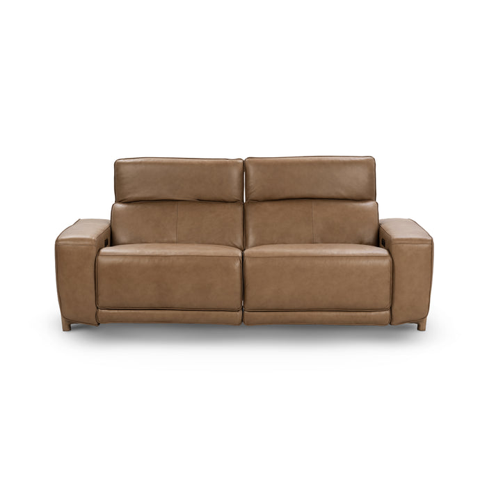 Classic Home - Kadon Zero Gravity Power Recliner Upholstered Leather Sofa - 2222SF11 - GreatFurnitureDeal