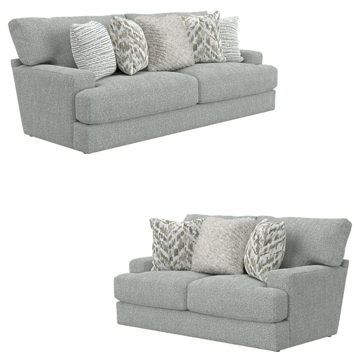 Jackson Furniture - Brett 2 Piece Living Room Set in Lotus - 226503-02-LOTUS - GreatFurnitureDeal