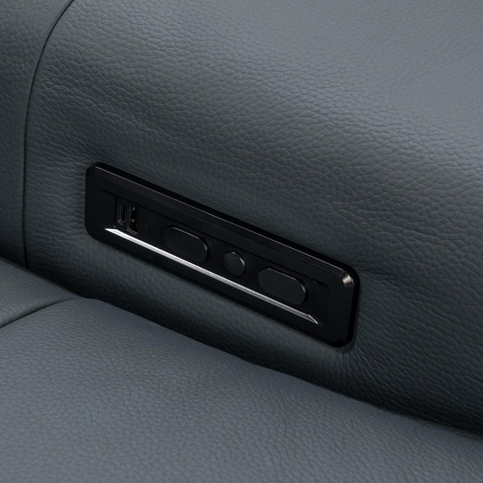 Classic Home - Alea Leather Power Recliner Sofa - 2223SF11 - GreatFurnitureDeal