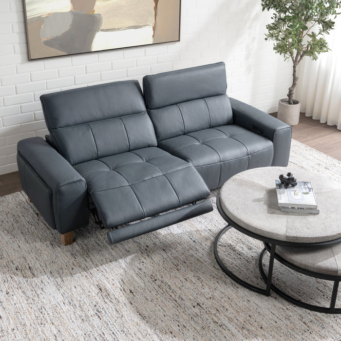 Classic Home - Alea Leather Power Recliner Sofa - 2223SF11 - GreatFurnitureDeal