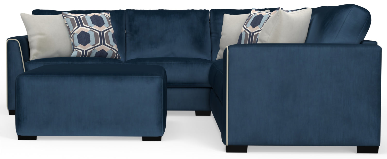 Jackson Furniture - Jetson 3 Piece Sectional Sofa in Nile - 2223-63-76-01-NILE-MTO - GreatFurnitureDeal