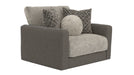 Jackson Furniture - Reddington Chair 1/2 with Cocktail Ottoman in Umber - 222501-22501-UMBER - GreatFurnitureDeal