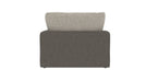 Jackson Furniture - Reddington Chair 1/2 with Cocktail Ottoman in Umber - 222501-22501-UMBER - GreatFurnitureDeal