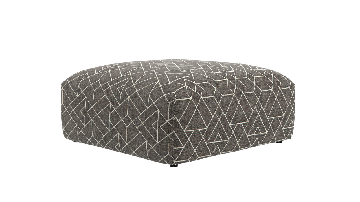 Jackson Furniture - Reddington Chair 1/2 with Cocktail Ottoman in Umber - 222501-22501-UMBER - GreatFurnitureDeal