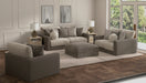 Jackson Furniture - Reddington Chair 1/2 with Cocktail Ottoman in Umber - 222501-22501-UMBER - GreatFurnitureDeal