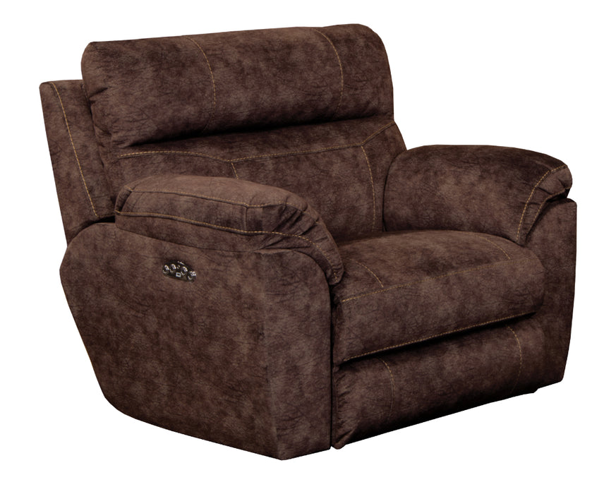 Catnapper - Sedona 3 Piece Power Headrest w-Lumbar Power Reclining Living Room Set in Mocha - 762221-762229-762220-7-MOCHA - GreatFurnitureDeal