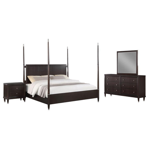 Coaster Furniture - Emberlyn 4-Piece Queen Bedroom Set Brown - 223061Q-S4 - GreatFurnitureDeal
