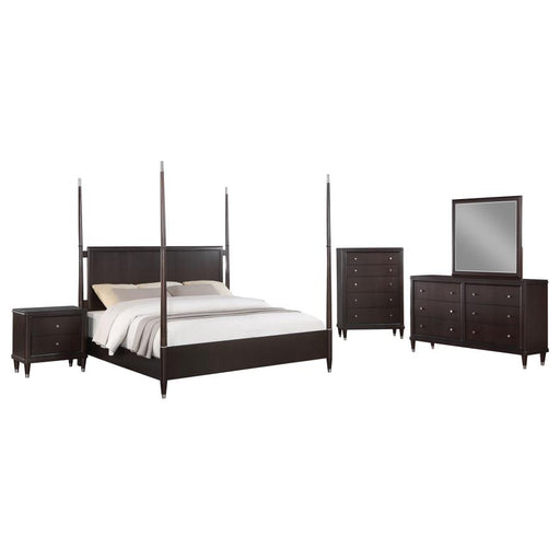 Coaster Furniture - Emberlyn 5-Piece Queen Bedroom Set Brown - 223061Q-S5 - GreatFurnitureDeal