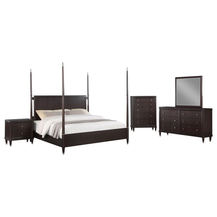 Coaster Furniture - Emberlyn 5-Piece Queen Bedroom Set Brown - 223061Q-S5 - GreatFurnitureDeal