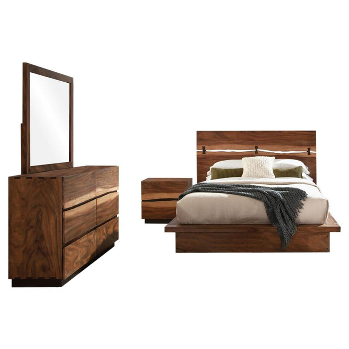 Coaster Furniture - Winslow 5-Piece California King Bedroom Set Smokey Walnut - 223250KW-S5 - GreatFurnitureDeal