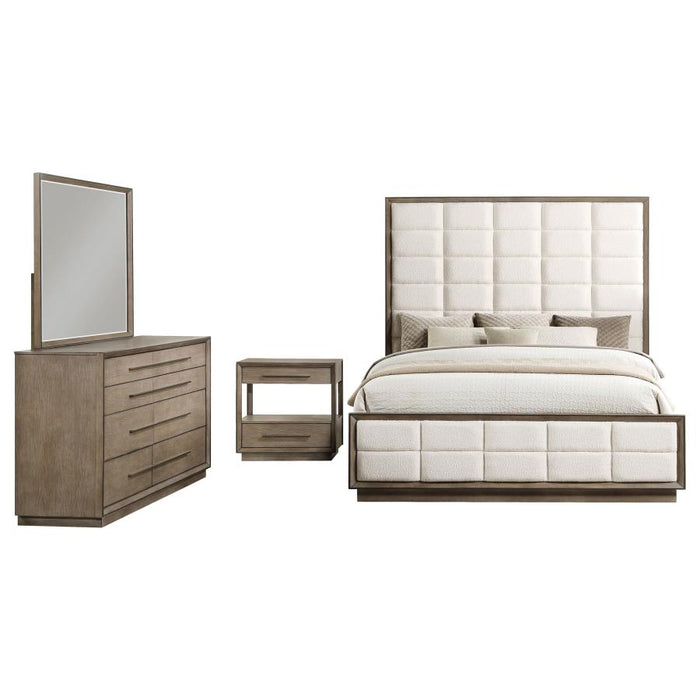 Coaster Furniture - Durango 4-piece Queen Bedroom Set Taupe Oak - 223271Q-S4 - GreatFurnitureDeal