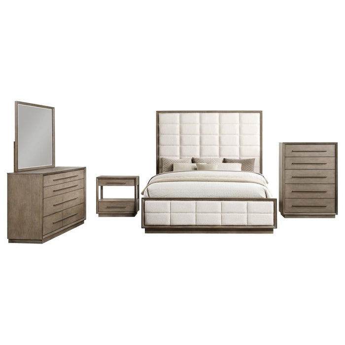 Coaster Furniture - Durango 5-Piece Queen Bedroom Set Taupe Oak - 223271Q-S5 - GreatFurnitureDeal