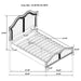 Coaster Furniture - Evangeline King LED Panel Bed Silver Oak - 223391KE - GreatFurnitureDeal