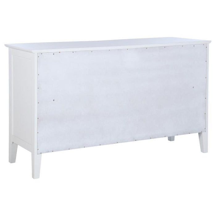 Coaster Furniture - Bexhill 10-Drawer Dresser and Mirror White - 223473M - GreatFurnitureDeal