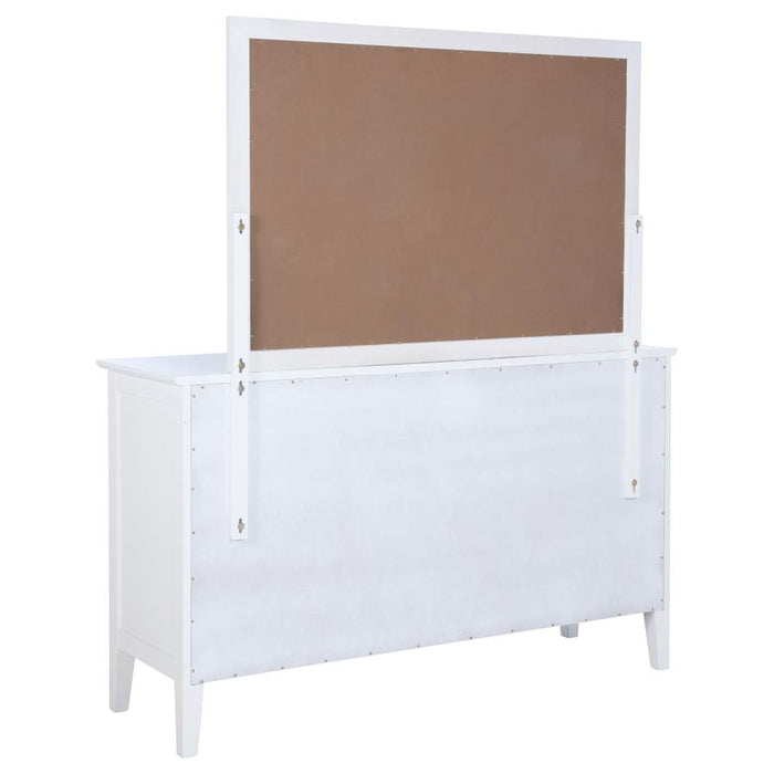 Coaster Furniture - Bexhill 10-Drawer Dresser and Mirror White - 223473M - GreatFurnitureDeal