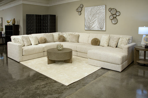 Jackson Furniture - Ritzy 6 Piece Sectional Sofa in Bone/Pearl - 223536-223531-223559-223531-223531-223576 - GreatFurnitureDeal