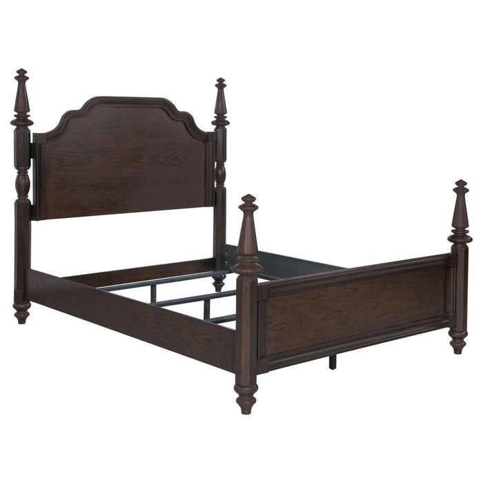 Coaster Furniture - Andover 4-Piece King Bedroom Set Dark Oak - 223631KE-S4 - GreatFurnitureDeal
