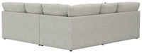 Jackson Furniture - Tori 3 Piece Sectional Sofa with Cocktail Ottoman 41" in Birch/Ochre - 224062-224059-224072-224012 - GreatFurnitureDeal