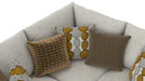 Jackson Furniture - Tori 3 Piece Sectional Sofa with Cocktail Ottoman 41" in Birch/Ochre - 224062-224059-224072-224012 - GreatFurnitureDeal
