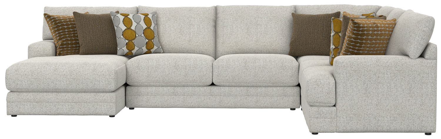 Jackson Furniture - Tori 4 Piece Sectional Sofa in Birch/Ochre - 224075-224030-224059-224072 - GreatFurnitureDeal