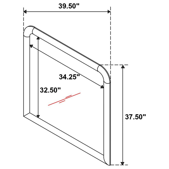 Coaster Furniture - Amsbury 5-Piece California King Bedroom Set Nutmeg - 224271KW-S5 - GreatFurnitureDeal