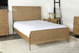Coaster Furniture - Arini Rattan California King Panel Bed Sand Wash and Natural - 224300KW - GreatFurnitureDeal