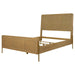 Coaster Furniture - Arini Rattan Queen Panel Bed in Sand Wash - 224300Q - GreatFurnitureDeal