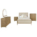 Coaster Furniture - Arini 5 Piece King Panel Bedroom Set in Sand Wash - 224301KECRM-S5 - GreatFurnitureDeal
