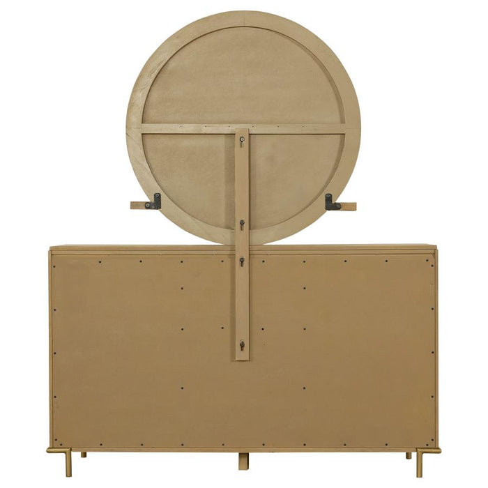 Coaster Furniture - Arini 5 Piece King Panel Bedroom Set in Sand Wash and Grey - 224301KE-S5 - GreatFurnitureDeal