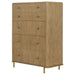 Coaster Furniture - Arini 5 Drawer Chest in Sand Wash - 224305 - GreatFurnitureDeal