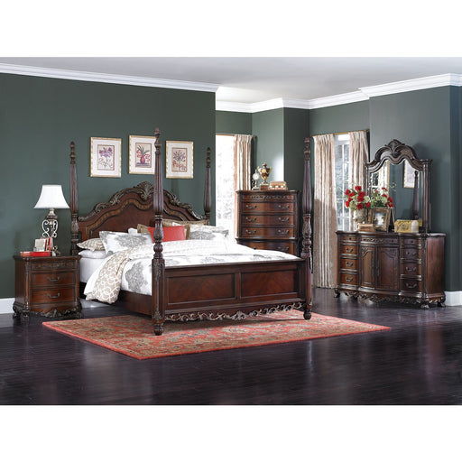 Homelegance - Deryn Park 9 Drawer and 2 Door Dresser and Mirror Set - 2243-5-6 - GreatFurnitureDeal
