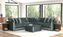 Jackson Furniture - Remington 6 Piece Modular Sectional in Pine - 2245-36-31-59-31-37-12-PINE-MTO - GreatFurnitureDeal