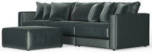 Jackson Furniture - Remington 4 Piece Modular Sectional in Pine - 2245-36-31-37-12-PINE-MTO - GreatFurnitureDeal