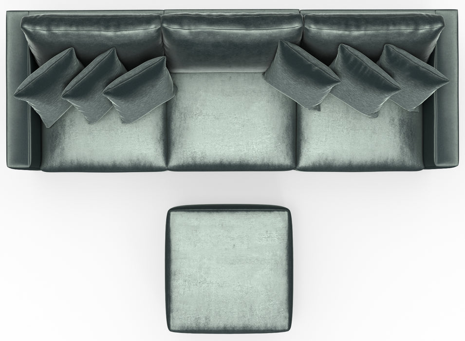 Jackson Furniture - Remington 4 Piece Modular Sectional in Pine - 2245-36-31-37-12-PINE-MTO - GreatFurnitureDeal