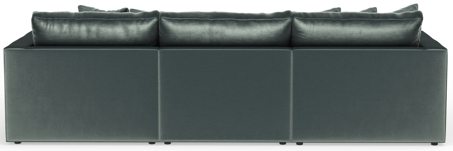 Jackson Furniture - Remington 3 Piece Modular Sectional in Pine - 2245-36-31-76-PINE-MTO - GreatFurnitureDeal